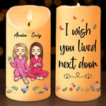 Custom Name Best Friend Gifts - Personalized LED Candle