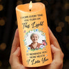 Custom Photo It Reminds You How Much I Love You - Memorial Personalized Custom LED Candle - Sympathy Gift, Christmas Gift For Family Members