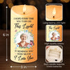 Custom Photo It Reminds You How Much I Love You - Memorial Personalized Custom LED Candle - Sympathy Gift, Christmas Gift For Family Members