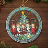 Laughter Is The Best Bond - Bestie Personalized Custom Ornament - Acrylic Custom Shaped - Christmas Gift For Best Friends, BFF, Sisters