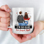 Custom Name Swiped Right Couple Gifts - Personalized Mugs