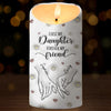 Friendship Is Holding Hands Without Letting Go - Bestie Personalized Custom 3D Inflated Effect Printed LED Candle - Christmas Gift For Best Friends, BFF, Sisters