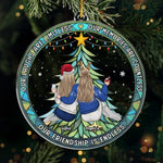 Custom Name Christmas Friendship Gifts for Women - Personalized Ornament