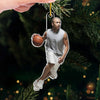 Custom Photo Keep Pushing Your Limits And Enjoy The Journey - Personalized Custom Ornament - Acrylic Custom Shaped - Christmas Gift For Sport Lovers, Sport Players