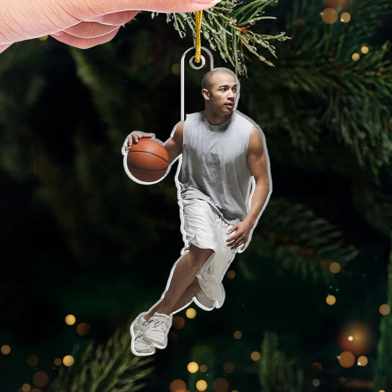 Custom Photo Keep Pushing Your Limits And Enjoy The Journey - Personalized Custom Ornament - Acrylic Custom Shaped - Christmas Gift For Sport Lovers, Sport Players