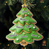 The Holidays Are A Time For Family - Family Personalized Custom 3D Inflated Effect Printed Ornament - Acrylic Custom Shaped - Christmas Gift For Family Members