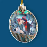 Custom Photo Christmas Gifts for Couples - Personalized Ornament