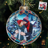 Custom Photo Every Moment With You Is A Sweet Delight - Couple Personalized Custom Ornament - Acrylic Custom Shaped - Christmas Gift For Husband Wife, Anniversary