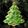 The Holidays Are A Time For Family - Family Personalized Custom 3D Inflated Effect Printed Ornament - Acrylic Custom Shaped - Christmas Gift For Family Members
