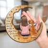 I'll Miss You For The Rest Of Mine - Memorial Personalized Custom 2-Layered Wooden Plaque With Stand - Sympathy Gift, Christmas Gift For Pet Owners, Pet Lovers