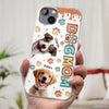 Custom Photo Furry Friends Are The Best Friends - Dog & Cat Personalized Custom 3D Inflated Effect Printed Clear Phone Case - Gift For Pet Owners, Pet Lovers