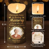 Custom Photo Deeply Loved, Eternally Missed - Memorial Personalized Custom LED Candle - Sympathy Gift, Christmas Gift For Family Members