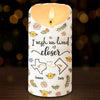 A Real Friendship Should Not Weaken Because Of Space Separation - Bestie Personalized Custom 3D Inflated Effect Printed LED Candle -  Christmas Gift For Best Friends, BFF, Sisters