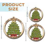 Custom Name Family Christmas Gifts - Personalized Ornament