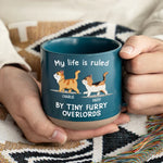 Custom Name Cat Lover Gifts - Personalized Pottery Mug