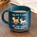 Custom Name Cat Lover Gifts - Personalized Pottery Mug