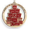Time Together As A Family Is A Gift - Family Personalized Custom Ornament - Wood Custom Shaped - Christmas Gift For Family Members