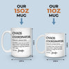 Chaos Coordinator - Coworker Personalized Custom Mug - Gift For Coworkers, Work Friends, Colleagues