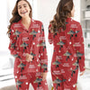 Custom Photo Hooked On The Thrill - Fishing Personalized Custom Pajamas - Christmas Gift For Fishing Lovers, Fisherman