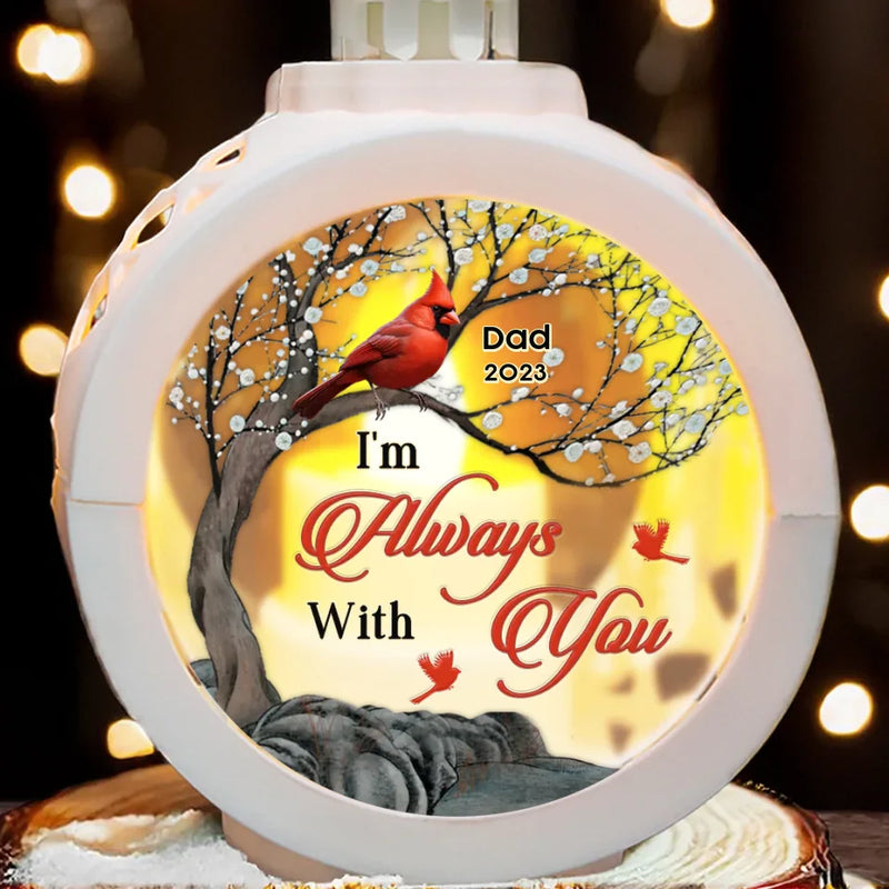 Your Life Was A Blessing To Us All - Memorial Personalized Custom Candlelight Lantern Ornament - Sympathy Gift, Christmas Gift For Family Members