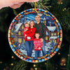 Custom Photo Love Is The Best Gift We Can Share This Season - Family Personalized Custom Ornament - Acrylic Custom Shaped - Christmas Gift For Family Members