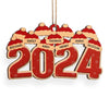 Family Makes Christmas Truly Special - Family Personalized Custom Ornament - Wood Custom Shaped - Christmas Gift For Family Members