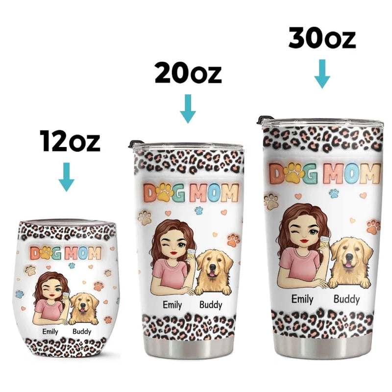 Together, We Celebrate The Magic Of The Season - Dog & Cat Personalized Custom 3D Inflated Effect Printed Tumbler - Christmas Gift For Pet Owners, Pet Lovers