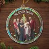 Custom Photo We Are Here Together  - Family Personalized Custom Ornament - Acrylic Custom Shaped - Christmas Gift For Family Members
