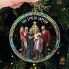 Custom Photo We Are Here Together  - Family Personalized Custom Ornament - Acrylic Custom Shaped - Christmas Gift For Family Members