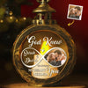 Custom Photo God Knew My Heart Needed You - Couple Personalized Custom Candlelight Lantern Ornament - Christmas Gift For Husband Wife, Anniversary