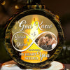 Custom Photo God Knew My Heart Needed You - Couple Personalized Custom Candlelight Lantern Ornament - Christmas Gift For Husband Wife, Anniversary