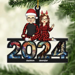 Custom Family Name Christmas Gifts - Personalized Ornament