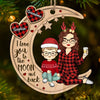 A Grandparent’s Love Is Forever - Family Personalized Custom Ornament - Wood Custom Shaped - Christmas Gift For Grandma, Grandpa