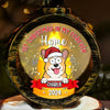 Wishing Our Furry Friend A Purr-Fect First Christmas - Dog & Cat Personalized Custom Candlelight Lantern Ornament - Christmas Gift For Pet Owners, Pet Lovers, First Christmas