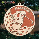 Custom Name Golf Gifts for Golf Lovers - Personalized Ornament