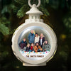 Custom Photo Family Is Everything - Family Personalized Custom Candlelight Lantern Ornament - Christmas Gift For Family Members