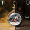 Custom Photo Family Is Everything - Family Personalized Custom Candlelight Lantern Ornament - Christmas Gift For Family Members