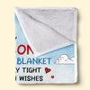 You'll Feel My Love Within It - Family Personalized Custom Blanket - Christmas Gift For Grandma, Grandkid