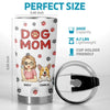 Thе Bеst Thеrapist Has Fur And Four Lеgs - Dog & Cat Personalized Custom 3D Inflated Effect Printed Tumbler - Gift For Pet Owners, Pet Lovers