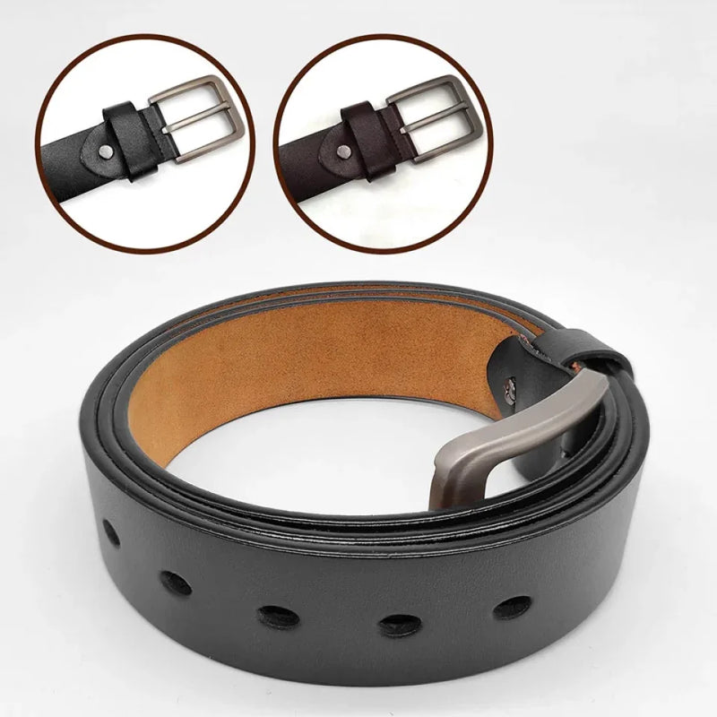 Congrats On Being My Boyfriend - Couple Personalized Custom Engraved Leather Belt - Gift For Husband Wife, Anniversary