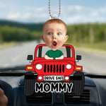 Custom Photo Baby Gifts for Mommy - Personalized Car Ornament