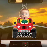 Custom Photo Baby Gifts for Mommy - Personalized Car Ornament