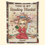 Custom Name Reading Gifts for Women - Personalized Blanket