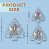 Custom Photo Side By Side, We Create Our Family Story - Family Personalized Custom Ornament - Acrylic Custom Shaped - Christmas Gift For Family Members