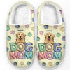 Christmas Is All About Love, And Our Pets Bring Us So Much Joy - Dog & Cat Personalized Custom Fluffy Slippers - Christmas Gift For Pet Owners, Pet Lovers