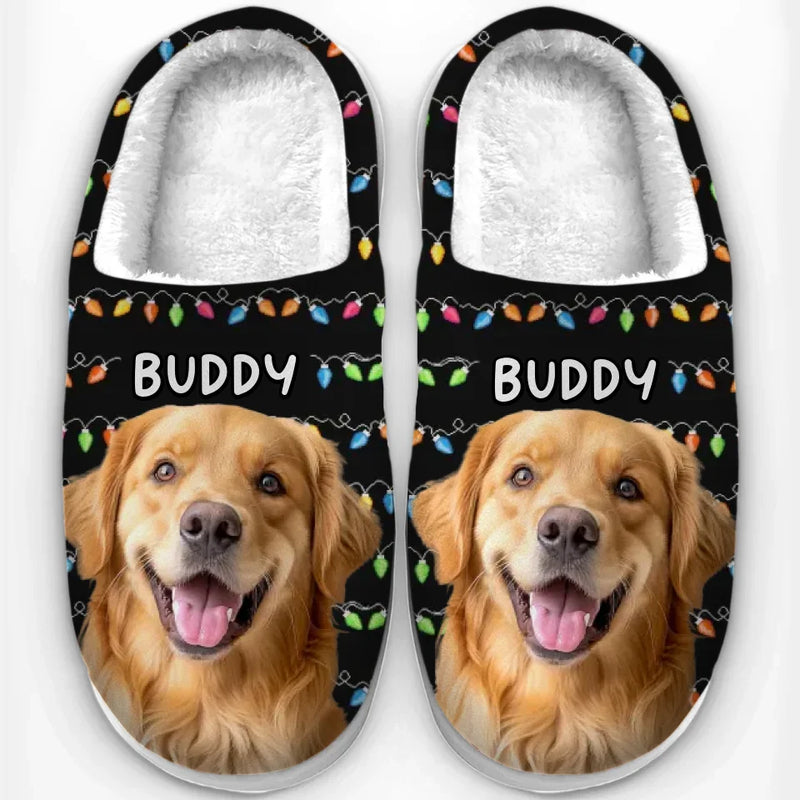 Custom Photo Nothing Says Comfort Like A Cozy Pair Of Slippers For Pet Lovers - Dog & Cat Personalized Custom Fluffy Slippers - Christmas Gift For Pet Owners, Pet Lovers