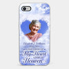 Custom Photo I'm Always With You - Memorial Personalized Custom Clear Phone Case - Sympathy Gift For Family Members