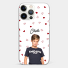 Custom Photo Love You So Much - Family Personalized Custom Clear Phone Case - Gift For Mom, Grandma