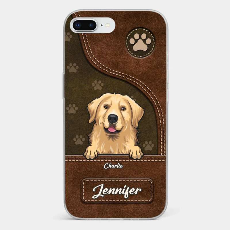 Custom Name Dog Lover Gifts - Personalized Phone Case