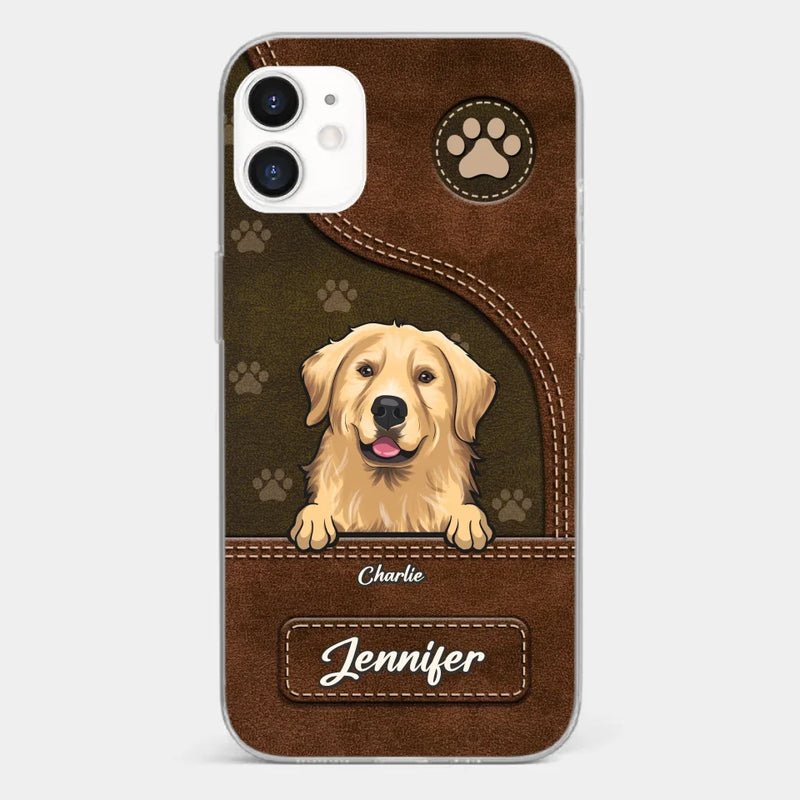 Custom Name Dog Lover Gifts - Personalized Phone Case
